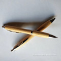 Curved Bamboo Material Most Popular Ball Pen